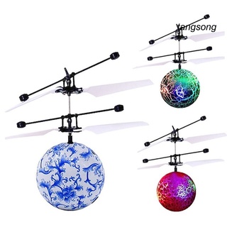 Tangsong pelota voladora con luz Led/juguete Para niños (9)