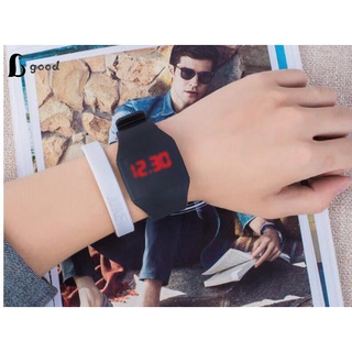 Reloj de pulsera de silicona Unisex nike a la moda LED Digital deportivo reloj deportivo para hombres y mujeres