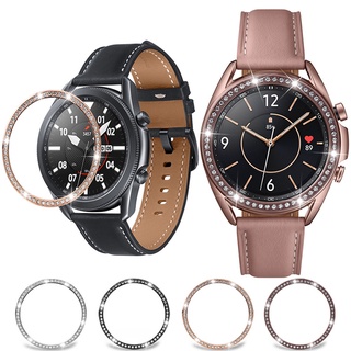Cubierta De Anillo De Bisel De Diamantes De Repuesto Para Samsung Galaxy Watch 3 41 Mm Accesorio lixunter.co