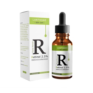 Retinol Original Líquido 2,5 % Vitamina A/C/E Suero Planta Anti Hidratante Extractos Iluminar G6B3