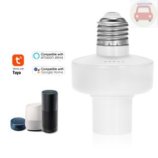 Soporte inteligente Wifi lámpara E27 inalámbrica compatible con Amazon Alexa & Para Google Home/ Nes