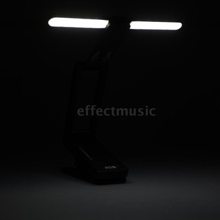E*M Aroma AL-1 Clip-on recargable música soporte de la lámpara para Piano LED luz de escenario Universal compacto portátil USB Charg