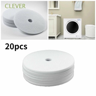 CLEVER Practical Humidifier Exhaust Filters White Cotton Clothes Dryer Filter Accessories Set Durable Replacement Dryer Parts