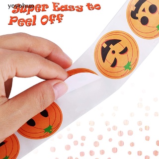 yoyohup 500pcs pegatinas de halloween autoadhesivas papel bolsas de caramelo co