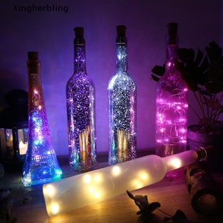 xlco - luces led impermeables para botella de vino, alambre de cobre, decoración de fiesta de boda