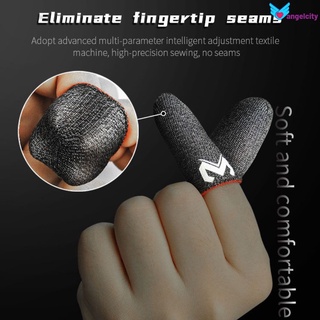 enjoyfish 1 Pair Phone Games Sweat-proof Finger Gloves Thumbs Finger Cover Non-slip Sleeve For PUBG Touch Screen Game Practical Access enjoyfish
