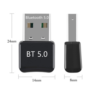 en stock usb compatible con bluetooth 5.0 bluetooth compatible con adaptador receptor 5.0 compatible con bluetooth dongle 5.0 4.0 adaptador para pc portátil 5.0 bt transmisor negro rosa (5)