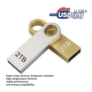 Ujuba 1T 2T portátil externo de alta velocidad USB 3.0 Flash Drive almacenamiento de datos U Disk Pen