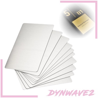 [DYNWAVE2] 10 x láminas de aluminio para vallas publicitarias