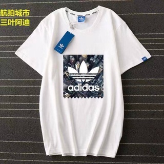 Camiseta de manga corta masculina de algodón de manga corta masculina y femenina 2020 S.ummer nuevo suelto delgado Casual media manga t-shirt