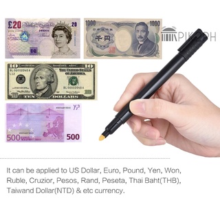 Falso Detector De Dinero Pluma Banco Probador De Billetes Moneda Checker Marcador Para Dólar Estadounidense Bill Euro Libra Yen Ganó (5)