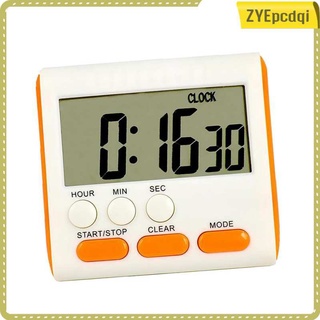 2/10/X👻Azul LCD Digital Cocina Temporizador De Cuenta Regresiva Arriba Reloj Herramientas De Alarma