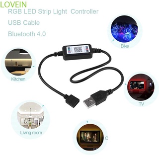 Lovein Mini cable Usb con luz Led Rgb inalámbrico flexible 5-24v