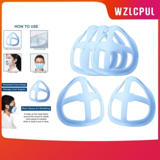 Wzlcpul 5/10 pzs Máscara 3d/soporte Para mascarilla/soporte Para interiores/soporte Para mascarilla Facial-soporte Plástico-más espacio Para respiración cómoda