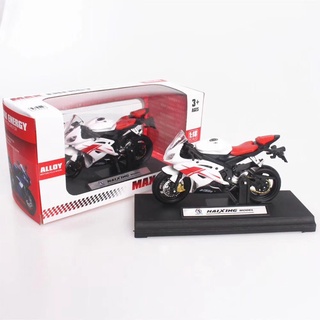 [hilda12] Escala 1 : 18 Ducati Yamaha Modelo De Motocicleta Juguete Deporte Carrera Moto (7)