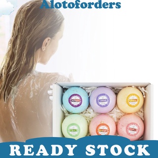 alotoforders11.co 6Pcs/Set LEWEDO Bubble Bars Stress Relief Moisturizing Plant Extracts Bath Shower Tablets Steamers for Home