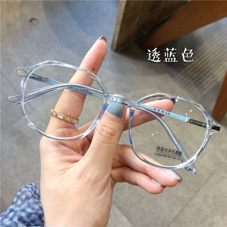 mujer coincidencia grado de ultra ligero tr gafas de miopía azul