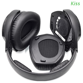 Cojín De cuero Para audífonos Rf Kiss inalámbricos actualizado calidad Para Sennheiser Hdr Rs165,Rs175, Rs185,Rs195