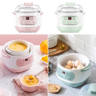 kiko water stew pot 200w smart reservation+timing cerámica eléctrica slow cooker (1)