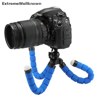 [ExtremeWellknown] Mini trípode de pulpo de esponja para teléfono móvil, trípode para cámara