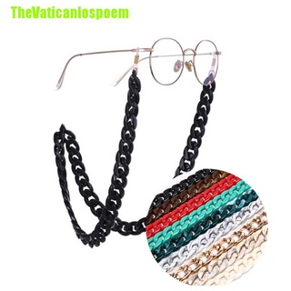Thevaticanlospoem gafas acrílicas gafas gafas gafas cadena titular cordón collar 66cm nuevo
