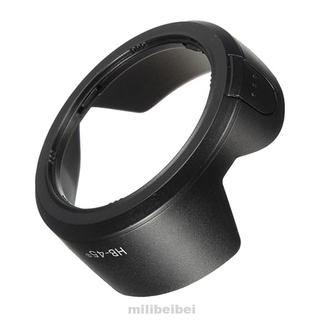 Lente capucha hogar profesional práctico protector forma flor negro atornillado espiral bloqueo para Nikon (1)