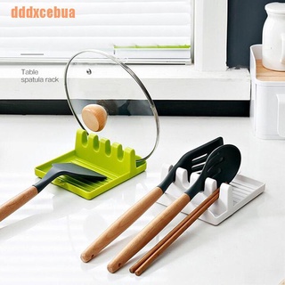 dddxcebua(@)~soporte de cuchara de cocina organizador de plástico antideslizante cucharas almohadilla herramientas de cocina