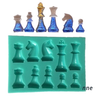 nne. International Chess Silicone Soap Mold for Clay Soap Cake Molds King/Knight/Quee