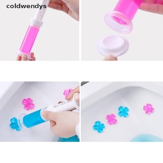 [coldwendys] 1pc gel de limpieza de inodoro inodoro desodorante ambientador de agujas limpiador de gel fresco