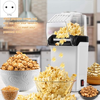 Electric Hot Air Popcorn Machine-1200W, Oil-Free EU Plug (3)