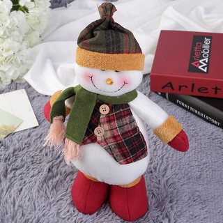 Papá noel muñeco de nieve alce navidad peluche muñeca de navidad lindo regalo (3)