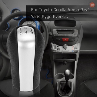 Pomo de palanca de cambios de 5 velocidades para Toyota Corolla Verso Rav4 Yaris Aygo Avensis