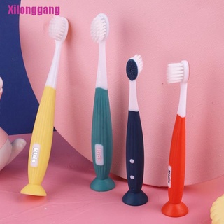 [Xilonggang] 2 pzs cepillo de dientes para niños cepillo de dientes de dibujos animados cepillo de dientes para bebés