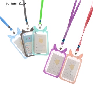 JOLI Credit Card ID Holder Cute Cartoon Silicone Bus Card Case Key Holder Luggage Tag CO (8)