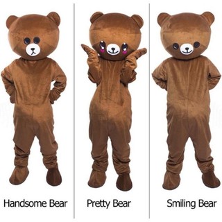 oso marrón mascota disfraz maskot kostum tiktok oso lindo oso tamaño adulto