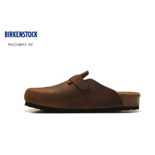 birkenstock boston hombres/mujeres suela de corcho sandalias zapatos de playa