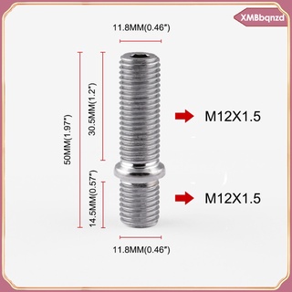 20PCS M12x1.5 M12x1.5 Extended Wheel Lug Bolts Nuts Screw Converision Adapter