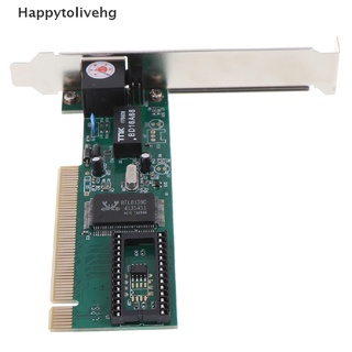[Happytolivehg] PCI RTL8139D 10/100M 10/100Mbps RJ45 Ethernet Network Lan Card Network PCI Card [HOT] (1)