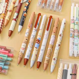 plumas de tinta de gel de dibujos animados conjunto lindo bolígrafos de escritura bolígrafos papelería oficina suministros escolares para estudiantes