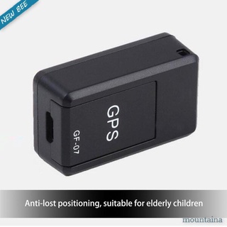[nuevo] Rastreador GPS GF07 rastreador inteligente en miniatura para grabación antirrobo