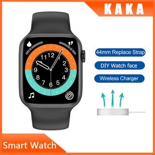 original w66 reloj inteligente hombres mujeres bluetooth llamada smartwatch cargador inalámbrico