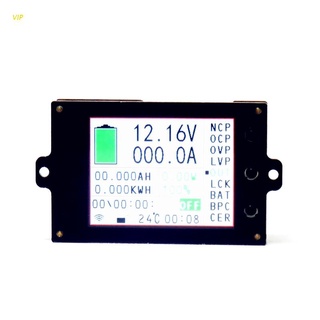 Vip 80v/500v 100a/200a/300a/500a 2.4in pantalla Lcd Medidor De voltaje inalámbrico batería De coulómetro capacidad detectora De potencia