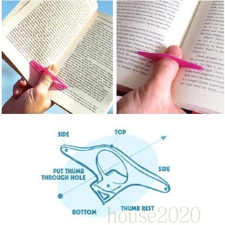 [HOUSE2020] Soporte de libros de tumbona soporta marcadores de dedo anillo libro marcadores para libros papelería escuela oficina suministros (3)
