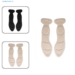 SA 1 Pair Women High Heels Insoles Soft Foam Shockproof Massage Foot Care Shoe Pads