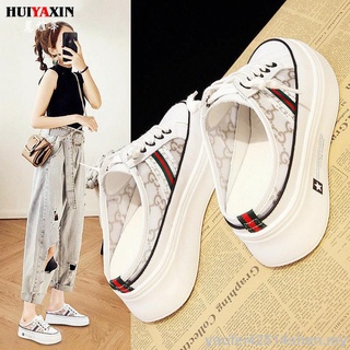 2021: zapatillas blancas de la mitad blanca Baotou para mujer 2021 nuevo estilo outeyaofei42514shen.my