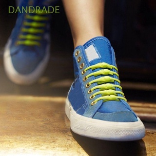 DANDRADE Moda Libre Lazo Cordones Conveniente Zapatos Accesorios De Las Mujeres Zapato Hebilla Zapatillas De Deporte Sin Redondo Para Los Hombres Retro Silicona/Multicolor