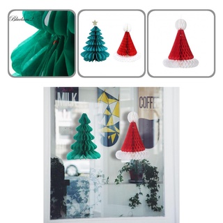 Bluelans2 colgante de papel colgante hogar DIY adornos de navidad plegables para navidad