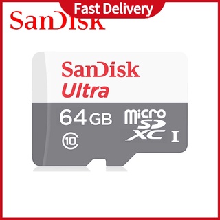 sandisk tarjeta de memoria micro sd de alta velocidad de 64gb