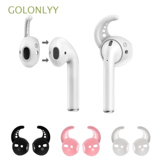 GOLONLYY Comfort Silicone Earbuds Cover Candy Color Earphone Replacement Earhooks Earplug Protector Ear pads Case/Multicolor
