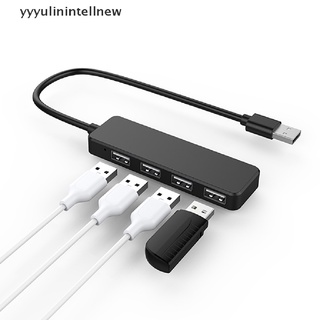 [yyyyulinintellnew] adaptador de cable de expansión multi hub de 4 puertos usb 2.0 para pc/laptop